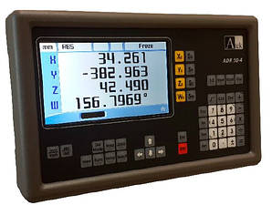 Пристрій цифрової індикації УЦИ серії ADR 50 з кольоровим LCD-дисплеєм (на 2,3 або 4 осі)