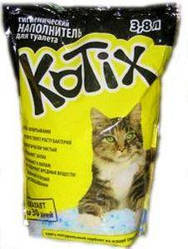 Наповнювач Kotix для туалетів 3л
