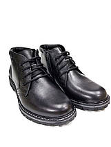 Класичні чоловічі черевики МЗС 14182 з натуральної шкіри, фото 2