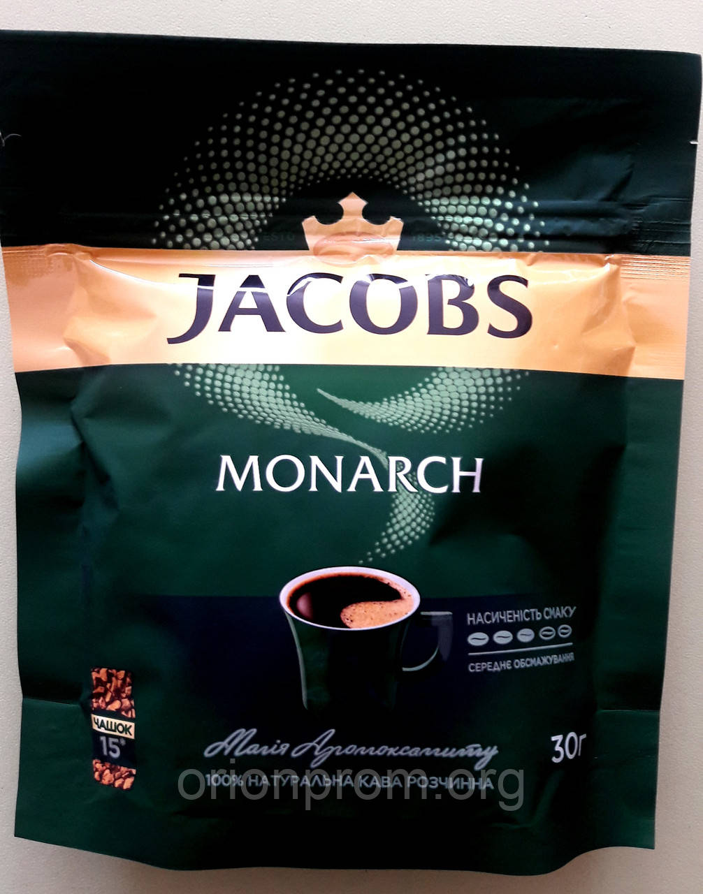 Кофе растворимое Якобс Монарх 38 грамм