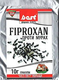 Засіб проти мурах Фіпроксан (Fiproxan) 10 г, "Агрохімпак", Україна