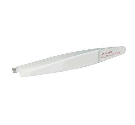 Сталекс Пінцет для брів BEAUTY&CARE 42 TYPE 4 (вузькі скошені кромки), фото 1