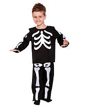 Карнавальний костюм для хлопчика Скелет напрокат