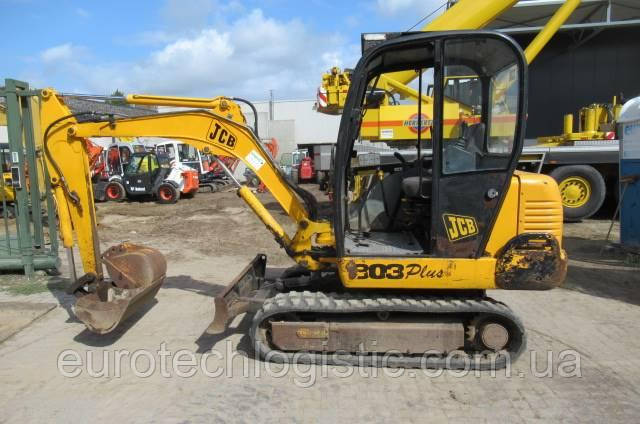 Міні екскаватор JCB 803 Plus.