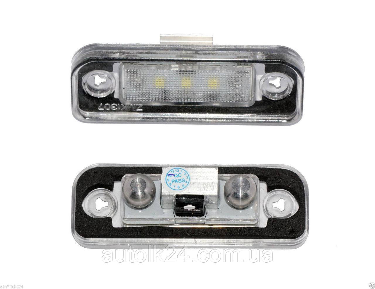 Штатна LED-підсвітка номера Mercedes Benz CLS W219 S203 C219 SLK·R171