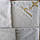 Крижма іменна Мереживний хрестик з мішечком 100х100см бавовняна біла махра (КР-37п), фото 3