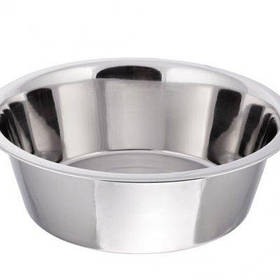 Миска неіржавка кругла з плоским дном V 1800 мл Ø 210 мм (шт)