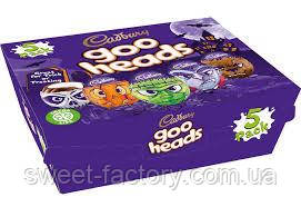 Шоколадні яйця Cadbury Goo Heads Halloween 5s 200g
