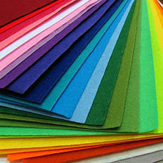 Фетр кольоровий