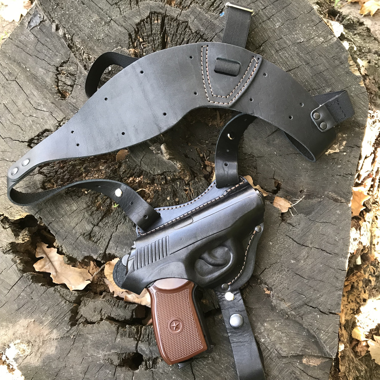 Оперативна кобура для ПМ, МР-654к (шкіра), фото 1