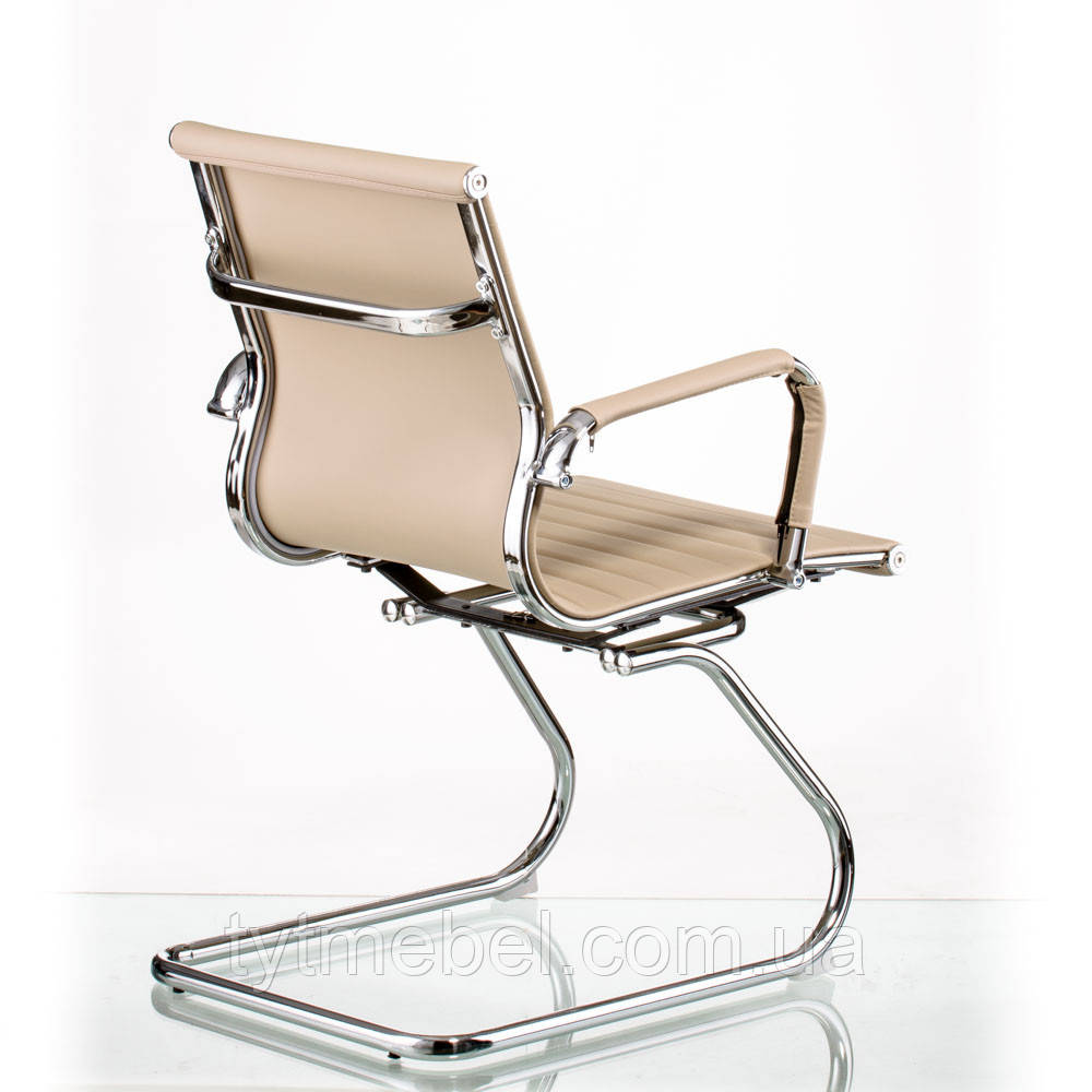 Офисное кресло для посетителей Solano office artleather beige - фото 7 - id-p667353826