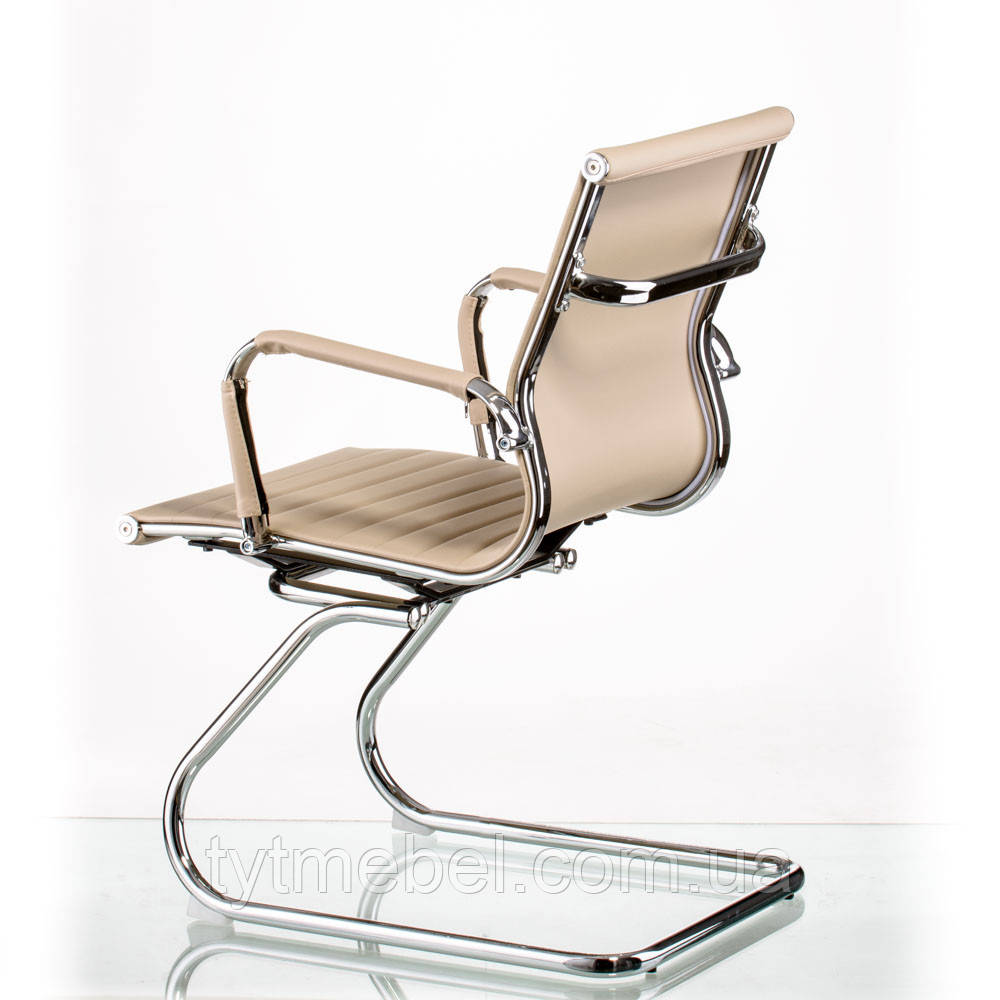 Офисное кресло для посетителей Solano office artleather beige - фото 6 - id-p667353826
