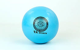 М'яч для художньої гімнастики d-20 см TA SPORT BA-GB75 (PVC, d-20 см, 400 г, кольори в асортименті)