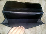 Сумка клатч тревел кейз з натуральної шкіри, шкіряна сумка клатч із шкіри, фото 4