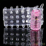 Насадка на пеніс із вібропулею Extra, фото 4