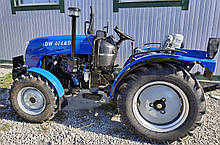 Трактор DW 404АD (40 л.с., 4 циліндри, 4х4, ГУР, дод. вантажі, колеса 7.50-16/11.2-24 2-диск.зчеплення)