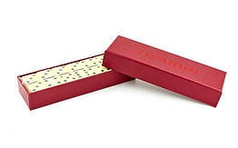 Доміно настільна гра в картонній коробці IG-3357 (шості-пластик, h-3,7 см, р-р кор. 14,5x4,5x2,5см)