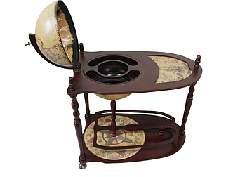 Глобус бар зі столиком коричневий 33035N