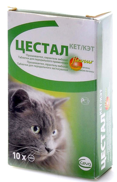 Цестал Кет для котів таб №10