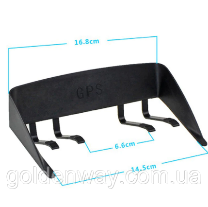 Сонцезахисний козирок 7" для GPS навігатора універсальний, фото 1