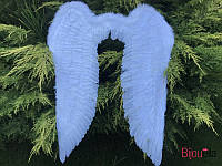 Большие крылья ангела белые маскарадные 150*120 для карнавала на хэллоуин, Новый год