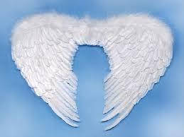 Крила білі пір'яні на маскарад ангела розмір 80*55 для карнавалу на Хеллоуїн, Новий рік
