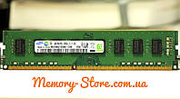 Оперативна пам'ять для ПК Samsung DDR3 4Gb 2Rx8 PC3-12800 1600MHz, Intel та AMD, б/в