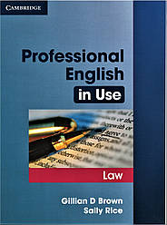 Professional English in Use with Law key