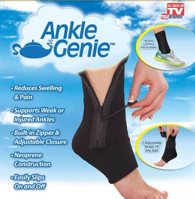 Еластичний фіксатор Ankle Genie Енкл Джині на щиколотку, супінатор