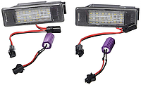 Штатная LED Подсветка номера Mercedes Sprinter, Vito, Nissan Primera, VW Crafter