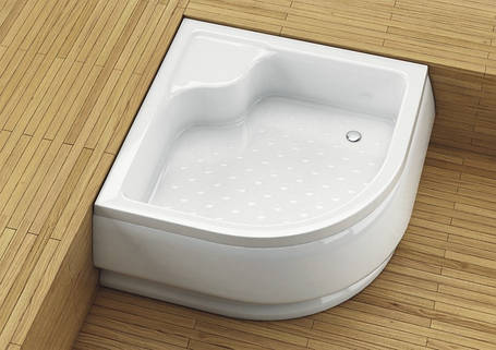 Півкруглий душовий піддон Aquaform Standard глибокий з сидінням 90x90, фото 2
