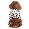 Комбінезон, костюм велюровий "Плюшевий Ведмедик" для собаки, кішки ". Комбінезони для собак, фото 3