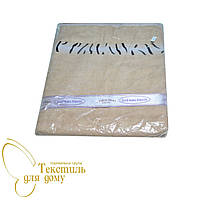 Простирадло махрове Око тигра, бежевий