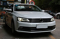 Передние фары Led тюнинг оптика Volkswagen Jetta Mk6