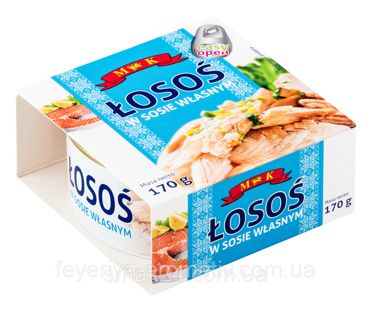 Лосось в собственном соку M&K Losos w sosie wlasnym,170г: продажа, цена ...