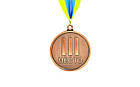Медаль спортивна зі стрічкою WORTH d-6,5 см C-4520-6-5 (метал, d-6,5 см, 38g золото, срібло, бронза), фото 3