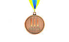 Медаль спортивна зі стрічкою WORTH d-6,5 см C-4520-6-5 (метал, d-6,5 см, 38g золото, срібло, бронза), фото 6