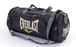 Сумка для спортзалу Бочечка EVERLAST GA-016 (поліестер, р-р 55х28х28см, кольори в асортименті)