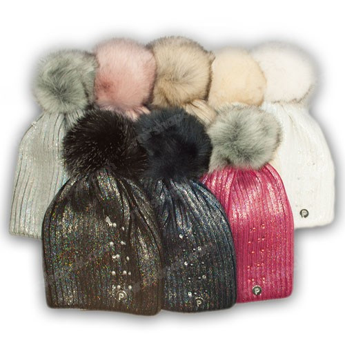 Шапка с фольгированием