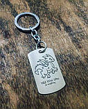 Сталеві брелки з гравіюванням, фото 4