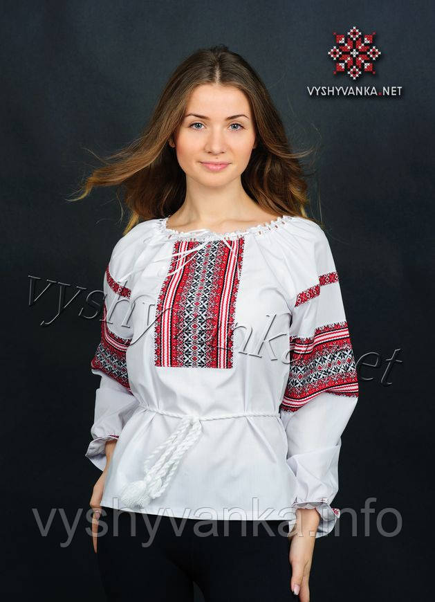 Вишиванка жіноча в українському стилі, арт. 0032