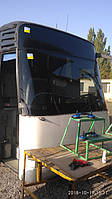 Производство и замена лобового стекла триплекс на автобусе Drogmoller E320 EuroComet, Volvo B12-600  в Никополе (Украина). 12