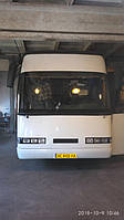 Производство и замена лобового стекла триплекс на автобусе Drogmoller E320 EuroComet, Volvo B12-600  в Никополе (Украина). 13