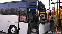 Производство и замена лобового стекла триплекс на автобусе Drogmoller E320 EuroComet, Volvo B12-600  в Никополе (Украина). 20
