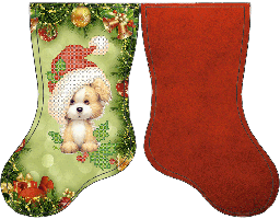 Новорічний чобіток непошита заготовка для вишивки СКВ-164 (Княгиня Ольга)