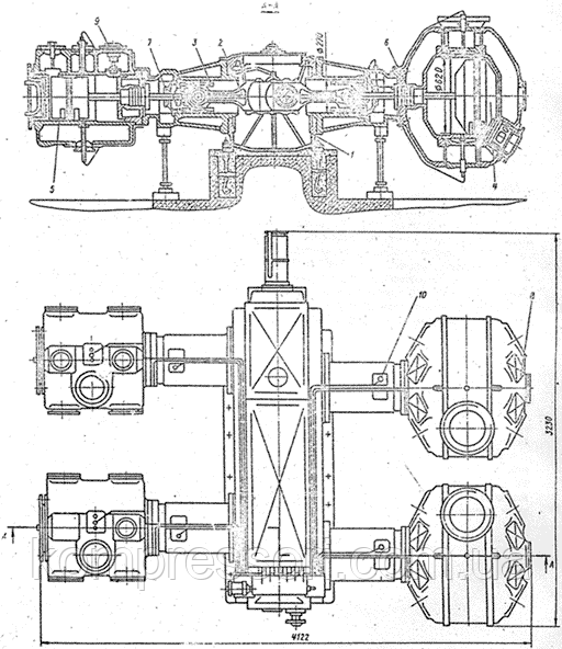 Компресора 2ВМ10-50/8 і 4ВМ10-100/8