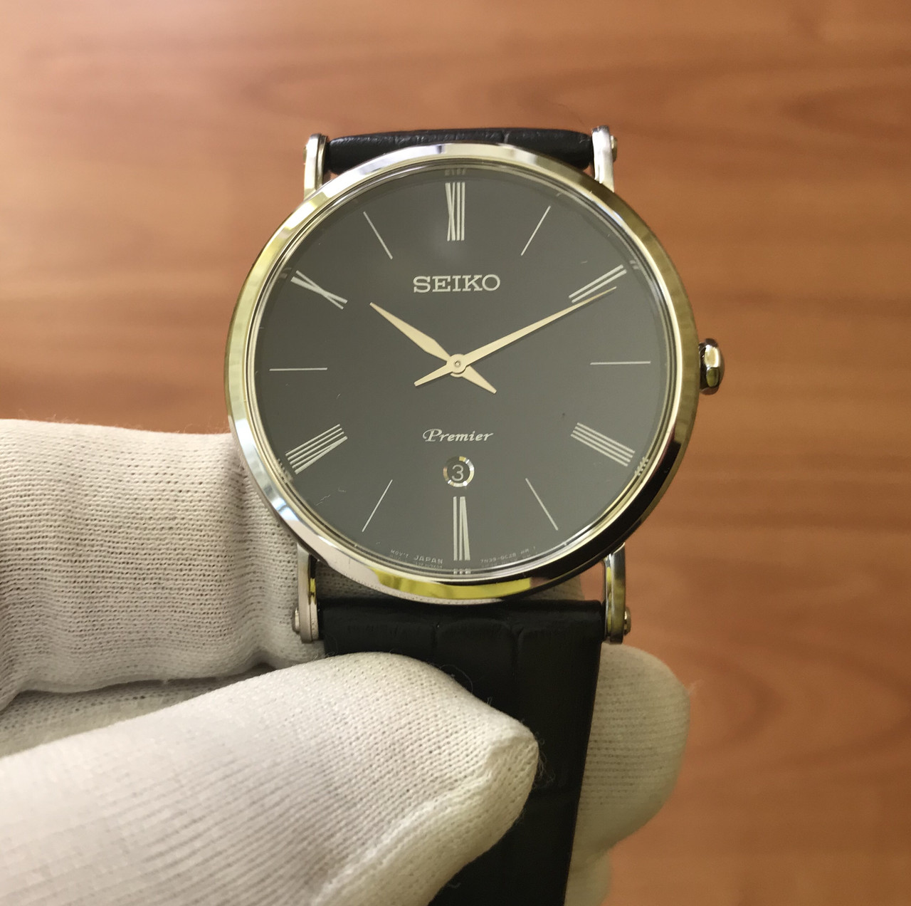 Seiko Premier Quartz Blue Dial SKP397P1