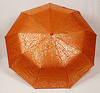Зонт женский складной полуавтомат оранжевый Maxy komfort
