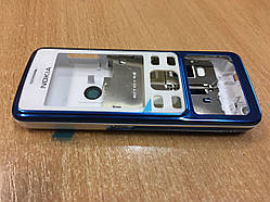 Корпус Nokia 6300 синій з клав/без клавіатури