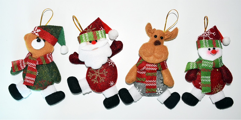 Новорічний декор для дому (набір 5 шт.), фото 1